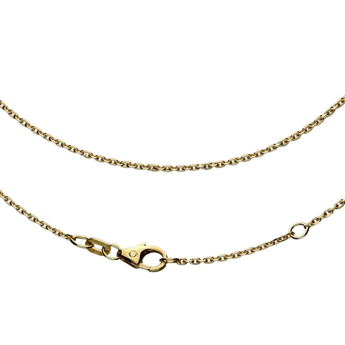 JB Edle Goldkette Ankerkette 585 - 14 K Gold 1,3 mm 40 cm