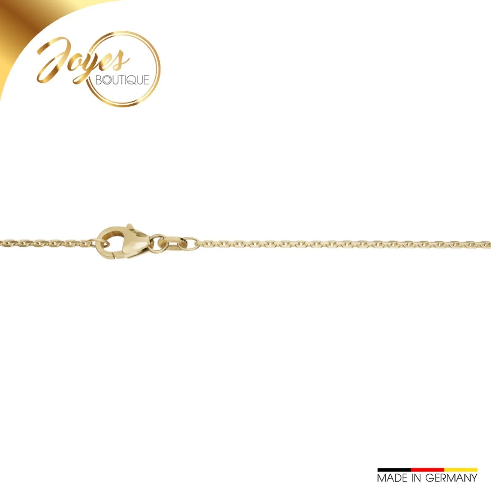 JB Edle Goldkette Ankerkette 585 - 14 K Gold 1,3 mm 42 cm