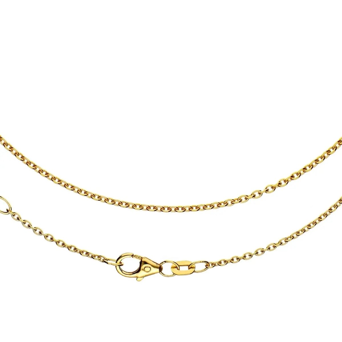 JB Edle Goldkette Ankerkette 585 - 14 K Gold 1,5 mm 45 cm