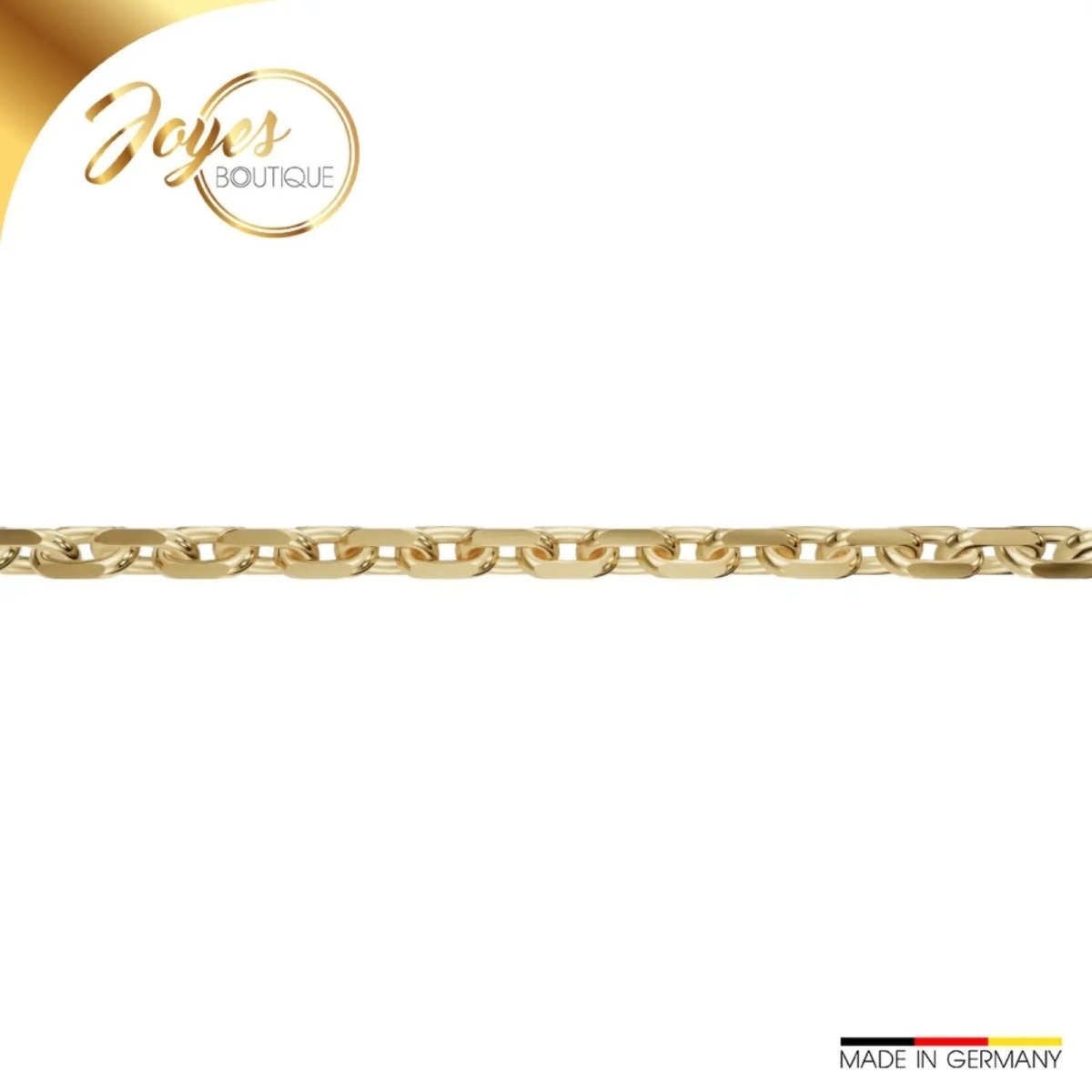 JB Edle Goldkette Ankerkette 585 - 14 K Gold 1,7 mm 40 cm