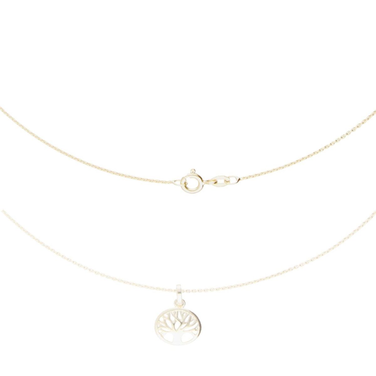 JB Edle Goldkette Ankerkette Rund 585 14 K Gelbgold 42 cm