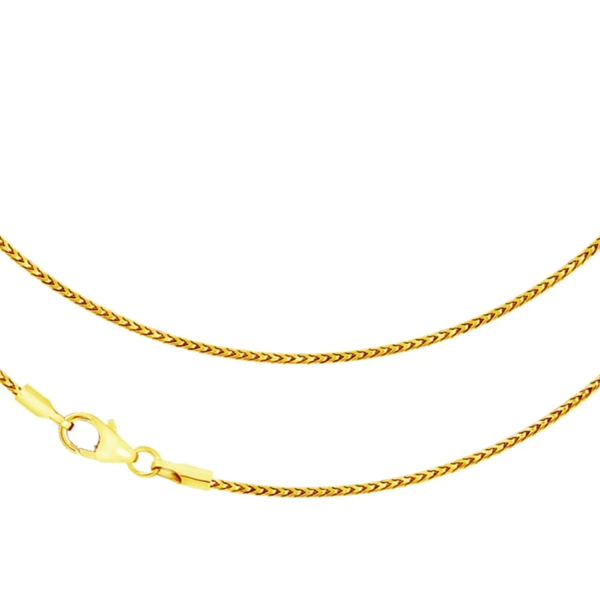 JB Edle Goldkette Bingokette 585 - 14 K Gold 1,3 mm 45 cm
