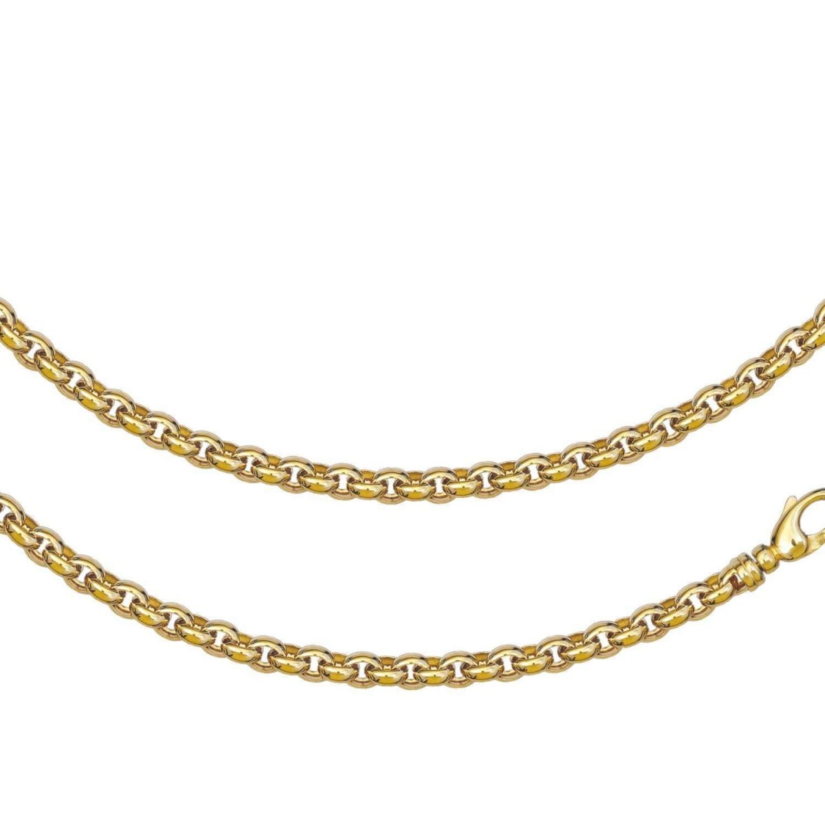 JB Edle Goldkette Erbskette 585 14 K Gold 9,4 mm 57 g