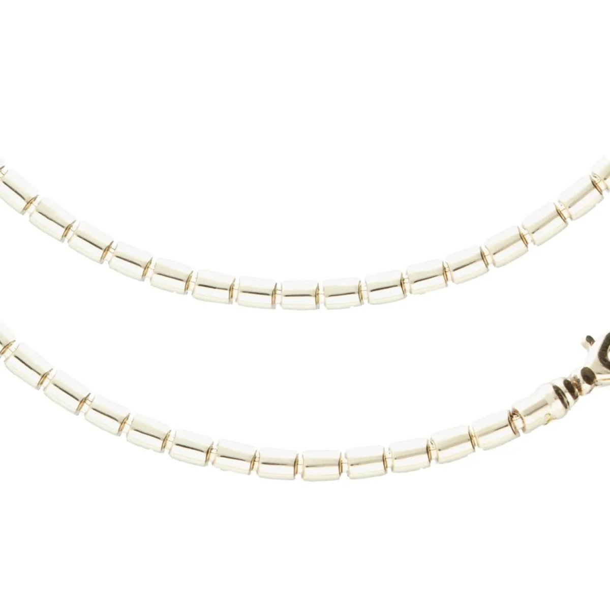 JB Edle Goldkette Fantasiekette 585 - 14 K Gold 45 cm