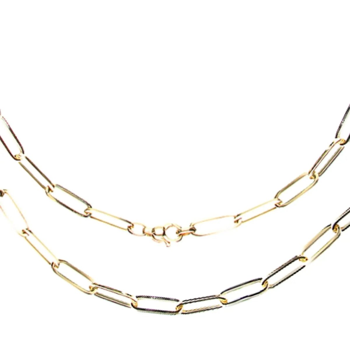 JB Edle Goldkette Fantasiekette 585 - 14 K Gold 5,3 mm 45 cm