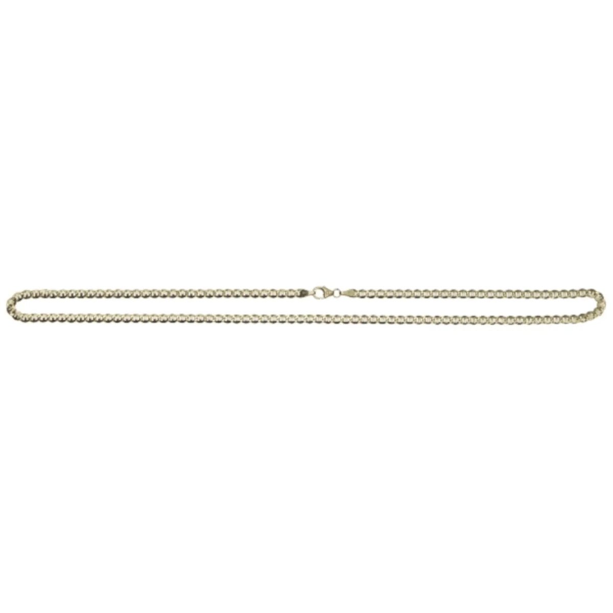 JB Edle Goldkette Panzerkette 585 - 14 K Gold 3,6 mm 45 cm