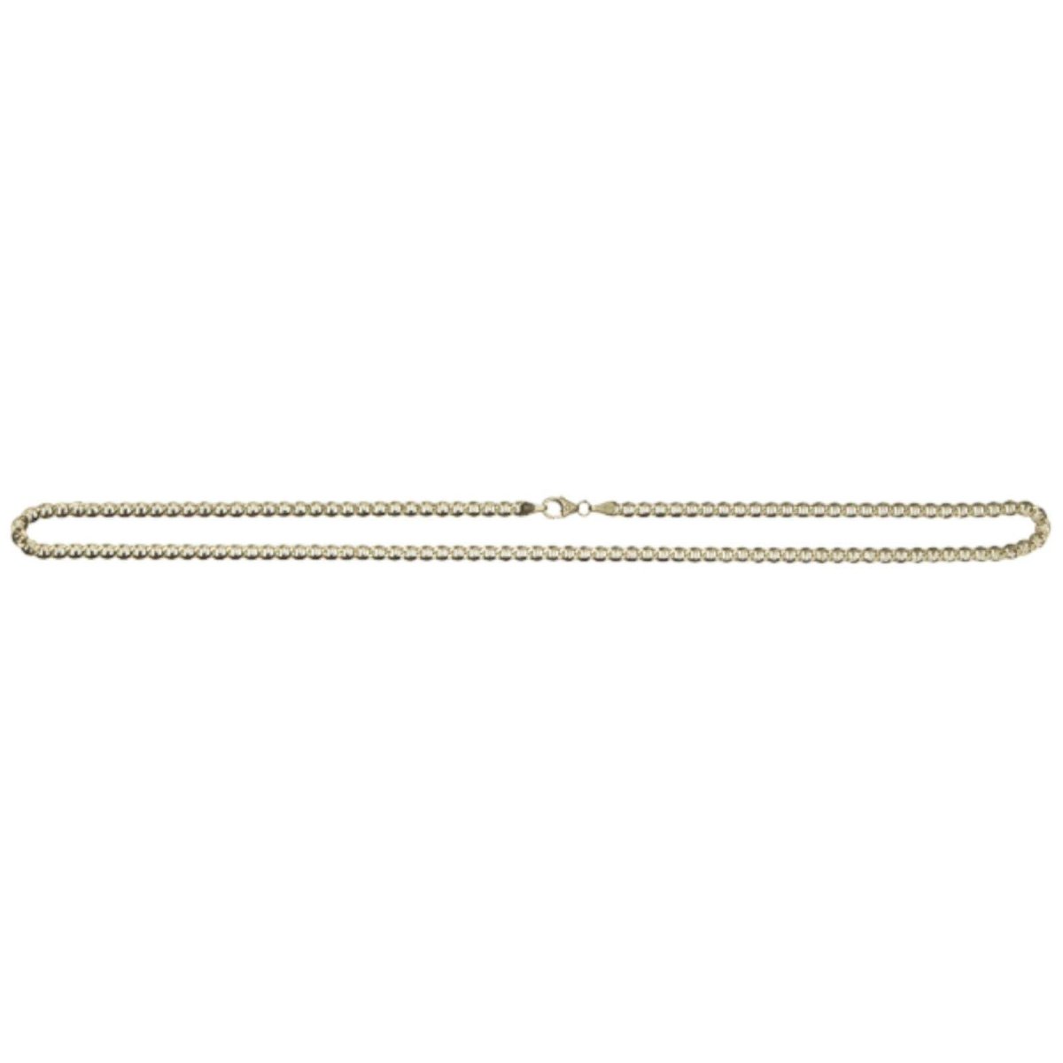 JB Edle Goldkette Panzerkette 585 14K Gold 3,6 mm 45 cm
