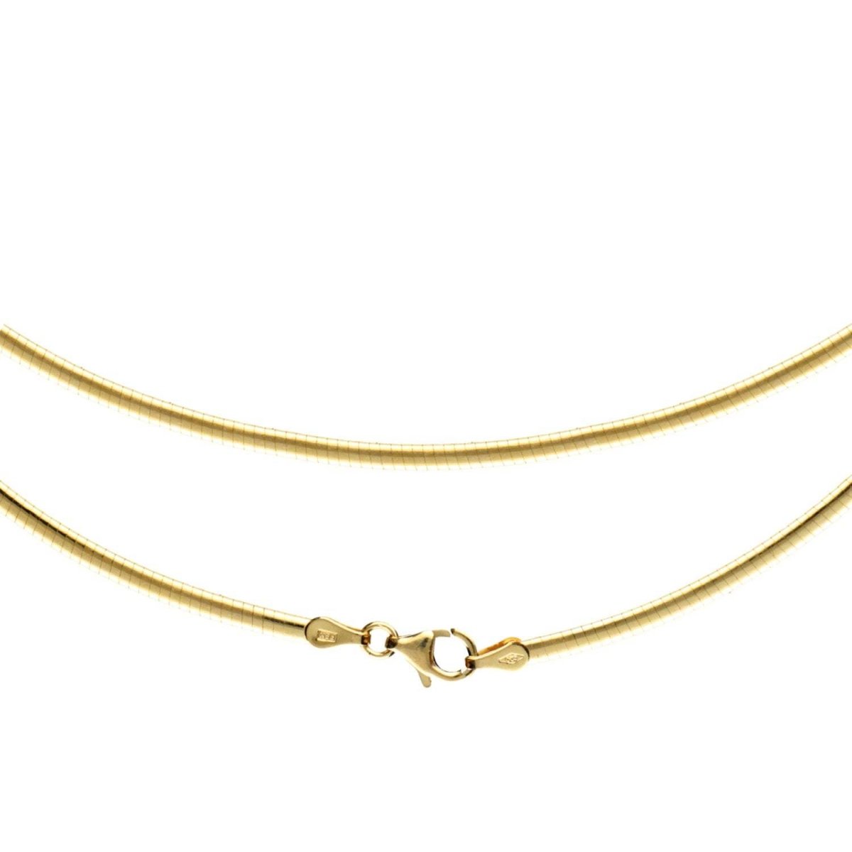 JB Edle Goldkette Tondakette 585 14K Bicolor 2,45 mm G W