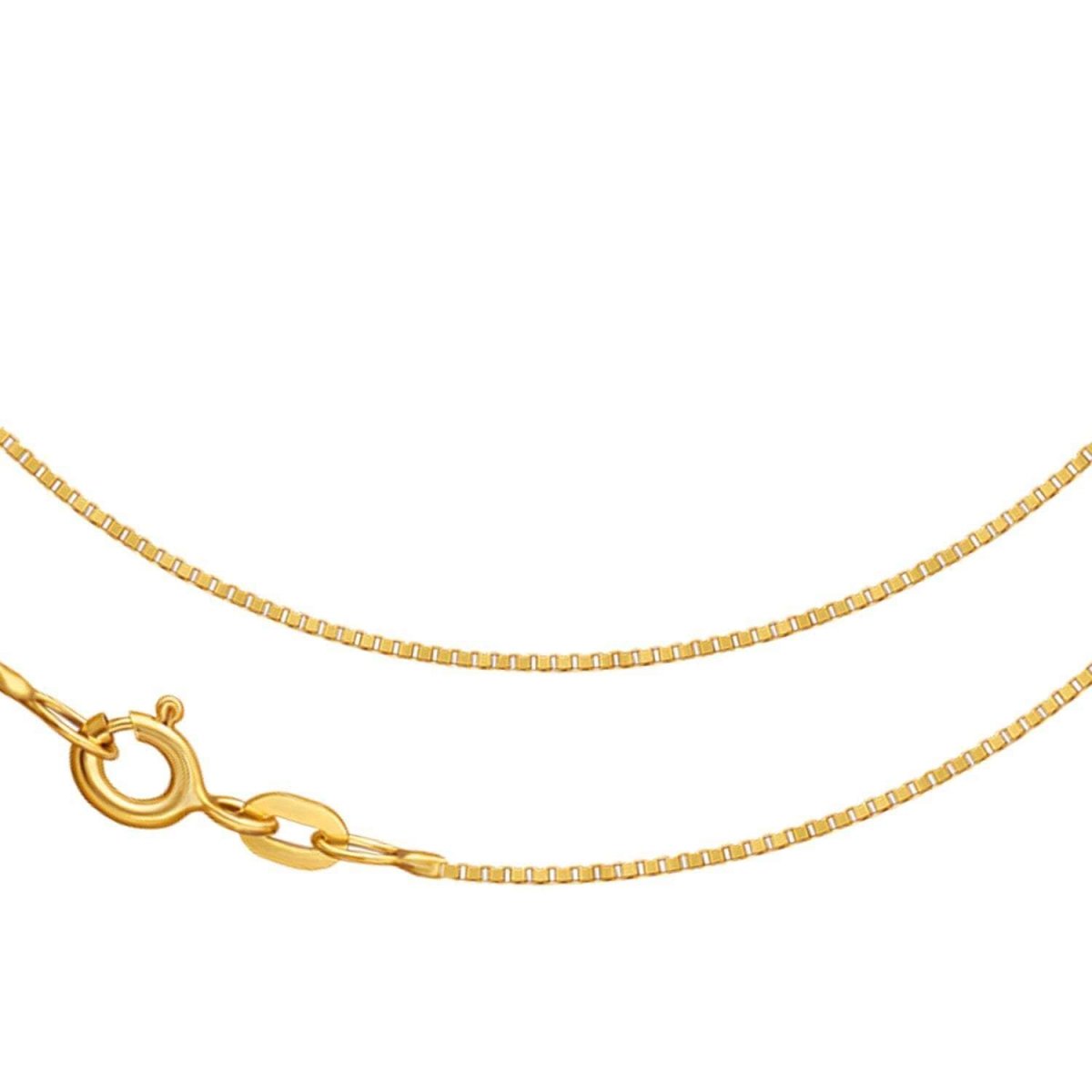JB Edle Goldkette Veneziakette 585 14 K Gold 0,8 mm fein