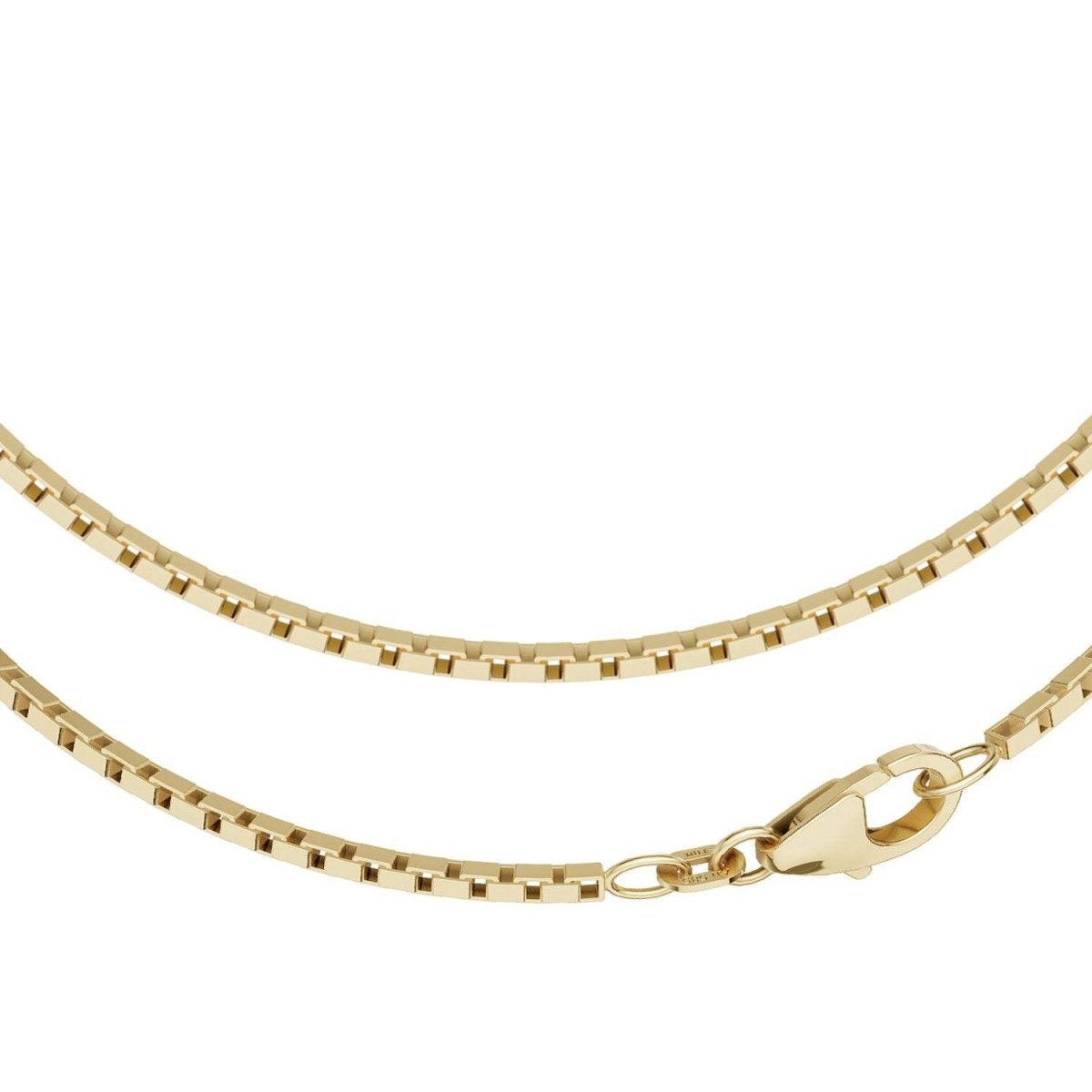 JB Edle Goldkette Veneziakette 585 14 K Gold 1,8 mm Damen Herren