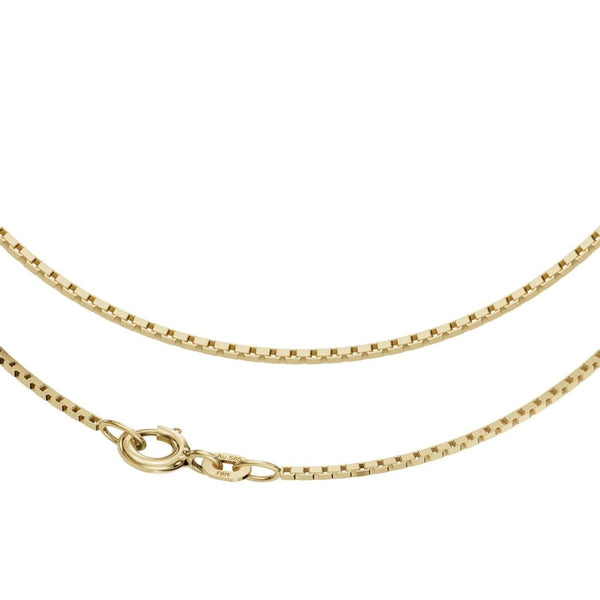 JB Edle Goldkette Veneziakette 585 14 Kt Gold 1,2 mm Edelstahl JB Edle Goldkette Veneziakette 585 14 Kt Gold 1,2 mm Edelstahl