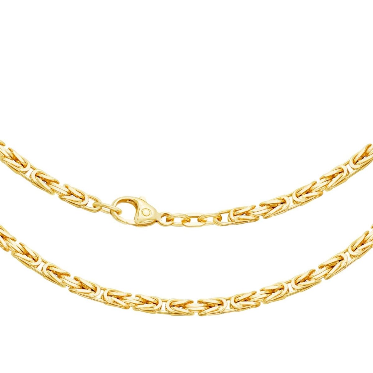 JB Edle Königskette 585 14K Gold 3,2 mm Made in Germany