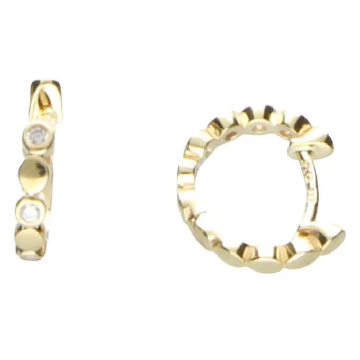 JB Edle Ohrschmuck Creole 333 - 8 Kt Gold 12,0 mm