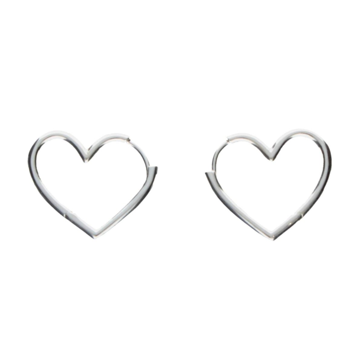 JB Edle Ohrschmuck Creole 925 Silber 15 mm Damen Herren