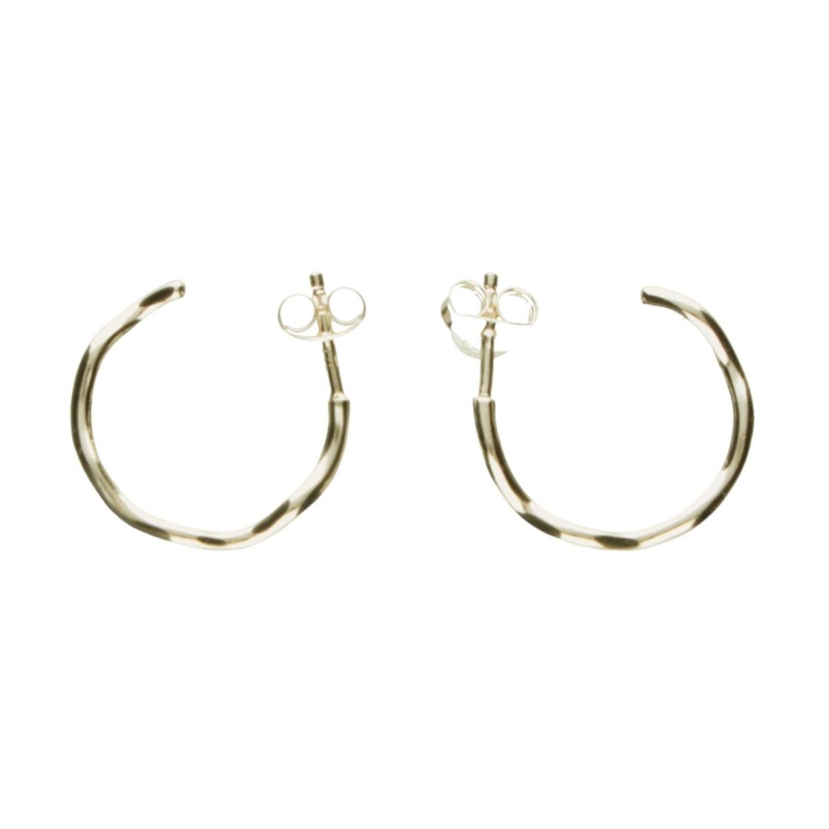 JB Edle Ohrschmuck Creole 925 Silber 26 mm Made in Germany