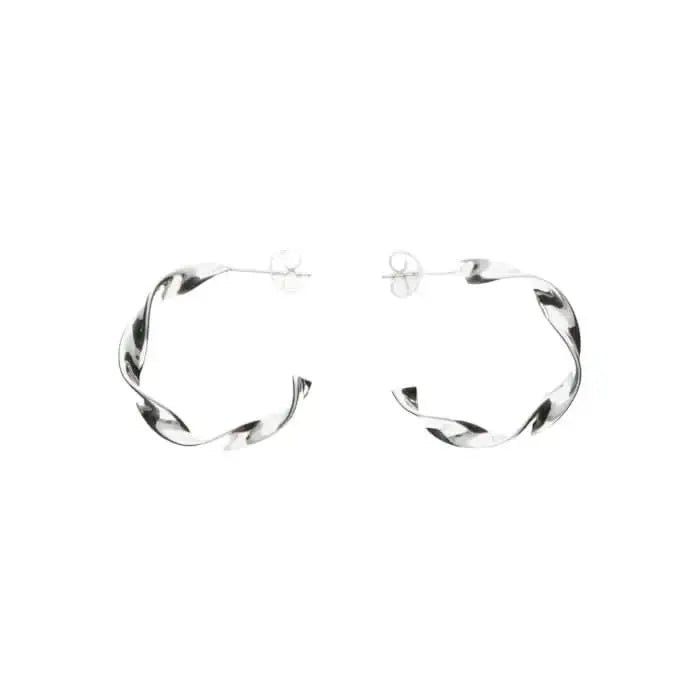 JB Edle Ohrschmuck Creole 925 - Silber 26,0 mm 3,3 g