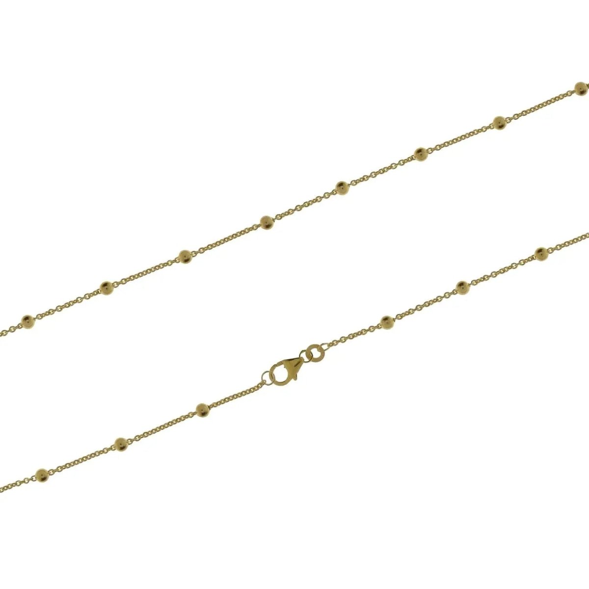 JB Edles Damen Goldarmband Anker Rund 333 - 8 K Gold 19 cm