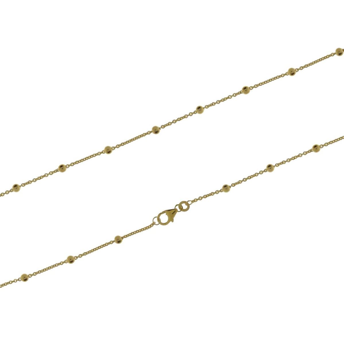 JB Edles Damen Goldarmband Anker Rund 333 8K Gold 1,7 g