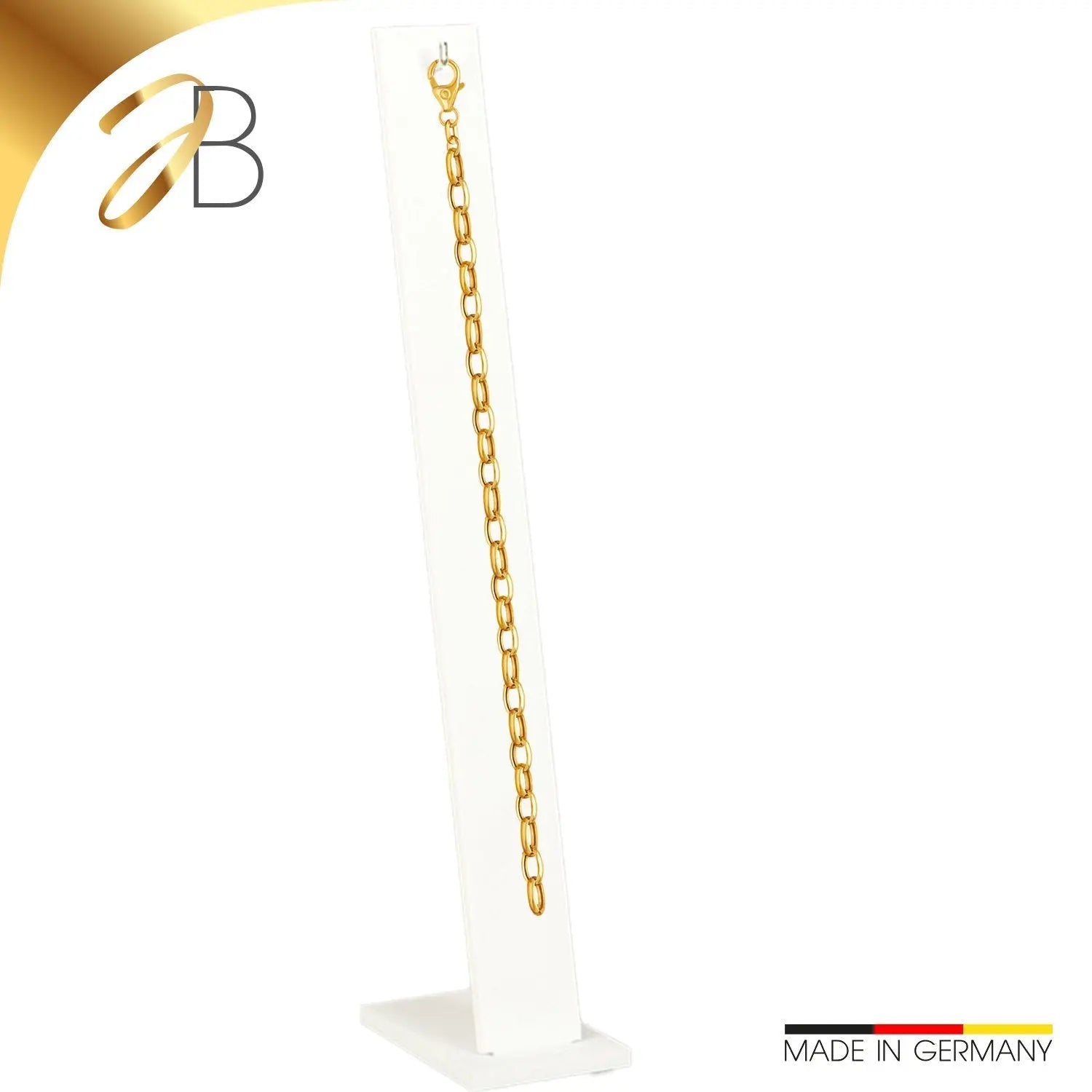 JB Edles Unisex Goldarmband Erbs hohl 4,5 mm 585 - 14 Kt 18 cm