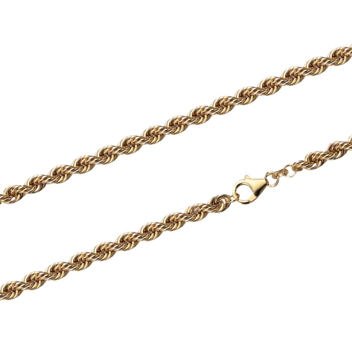 JB Edles Unisex Goldarmband Kordel 4,4 mm 333 8 K Gold
