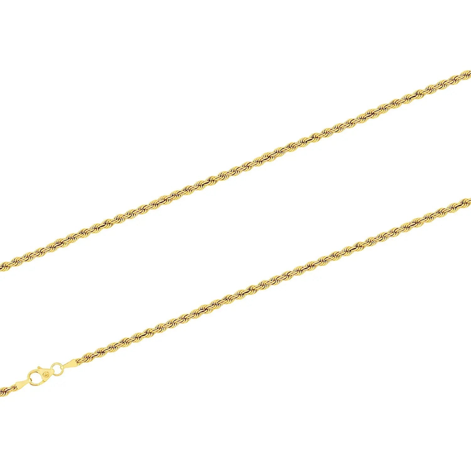 JB Edles Unisex Goldarmband Kordel hohl 2.7 mm 333 - 8 Karat 19 cm