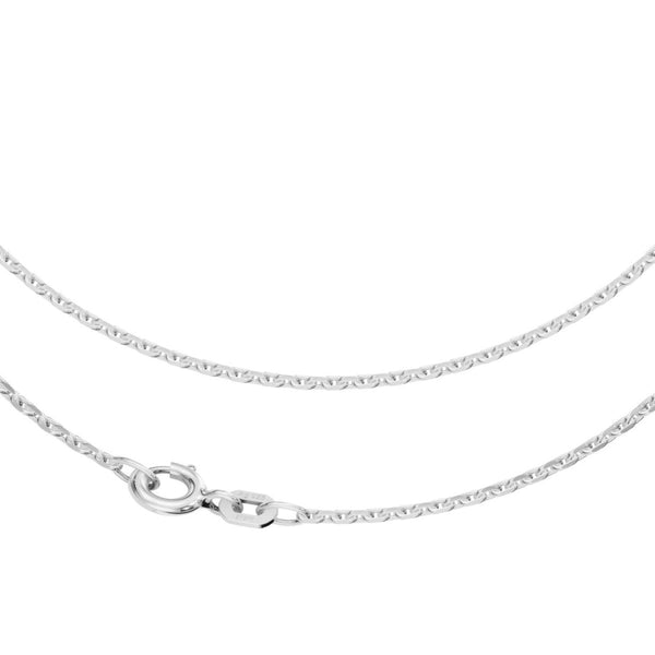 JB Silberkette Ankerkette Diamantiert 1,9 mm 925 Silber Eleganz JB Silberkette Ankerkette Diamantiert 1,9 mm 925 Silber Eleganz