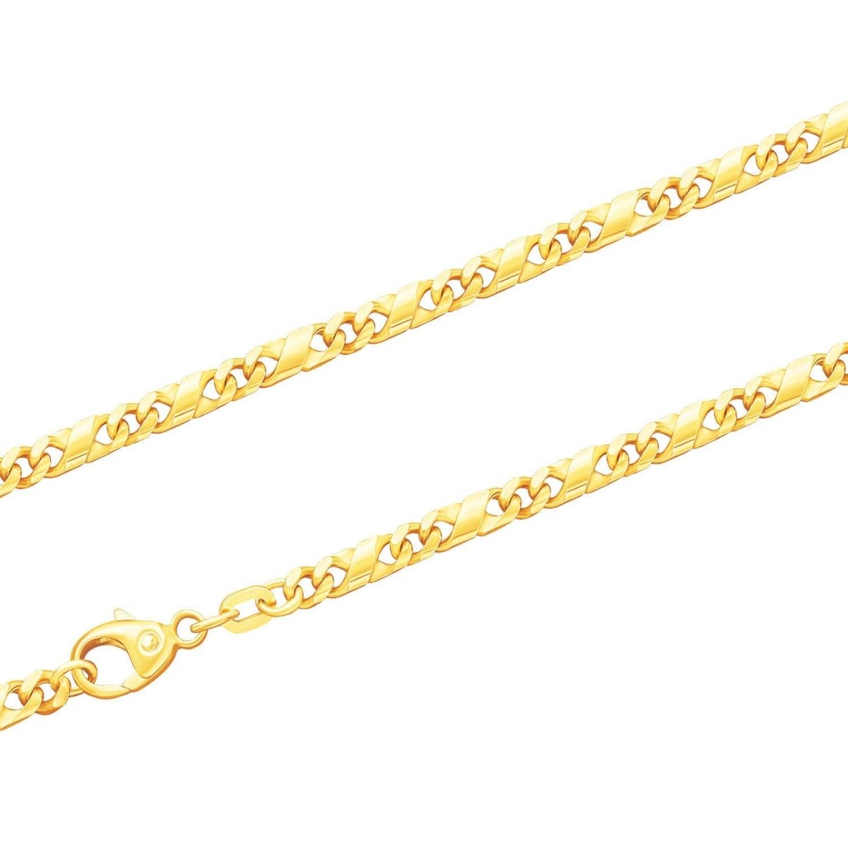 JB Unisex Goldarmband Dollarkette 3,1 mm 333 8 Karat