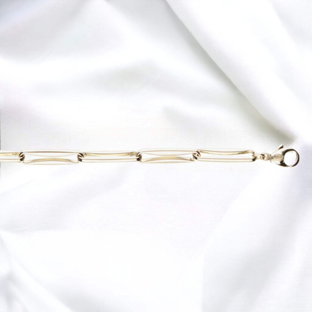 JB Unisex Goldarmband Fantasie 4,8 mm 585 14 Kt Gelbgold