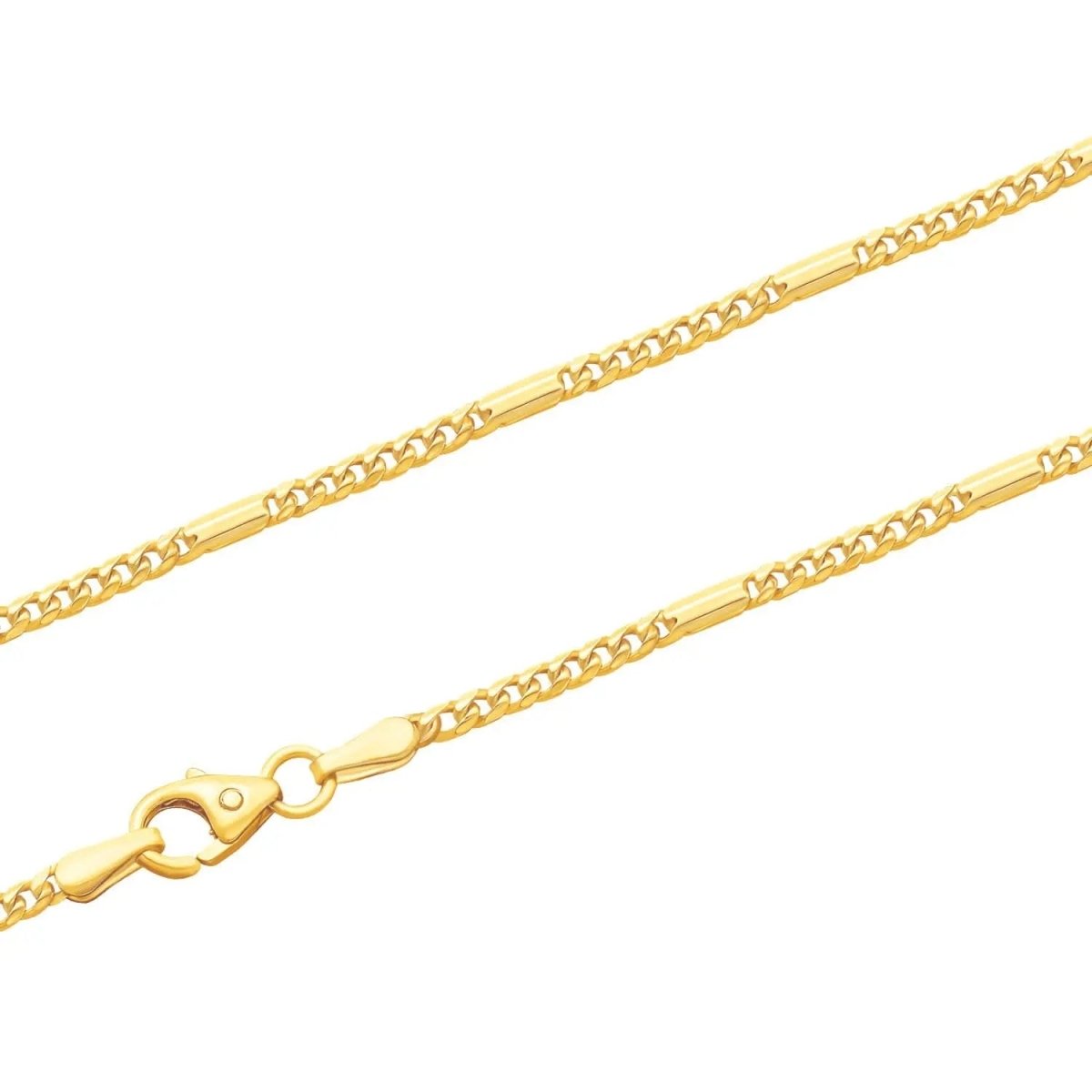 JB Unisex Goldarmband Fantasie Kettenbreite 2,0 mm 333 - 8 Kt 19 cm