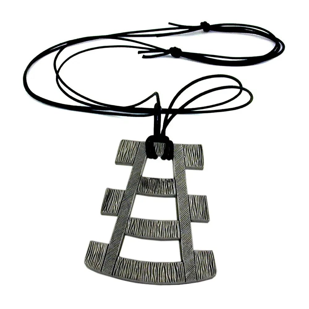 Kette 67x54mm mit Zinn - Anhänger 110cm