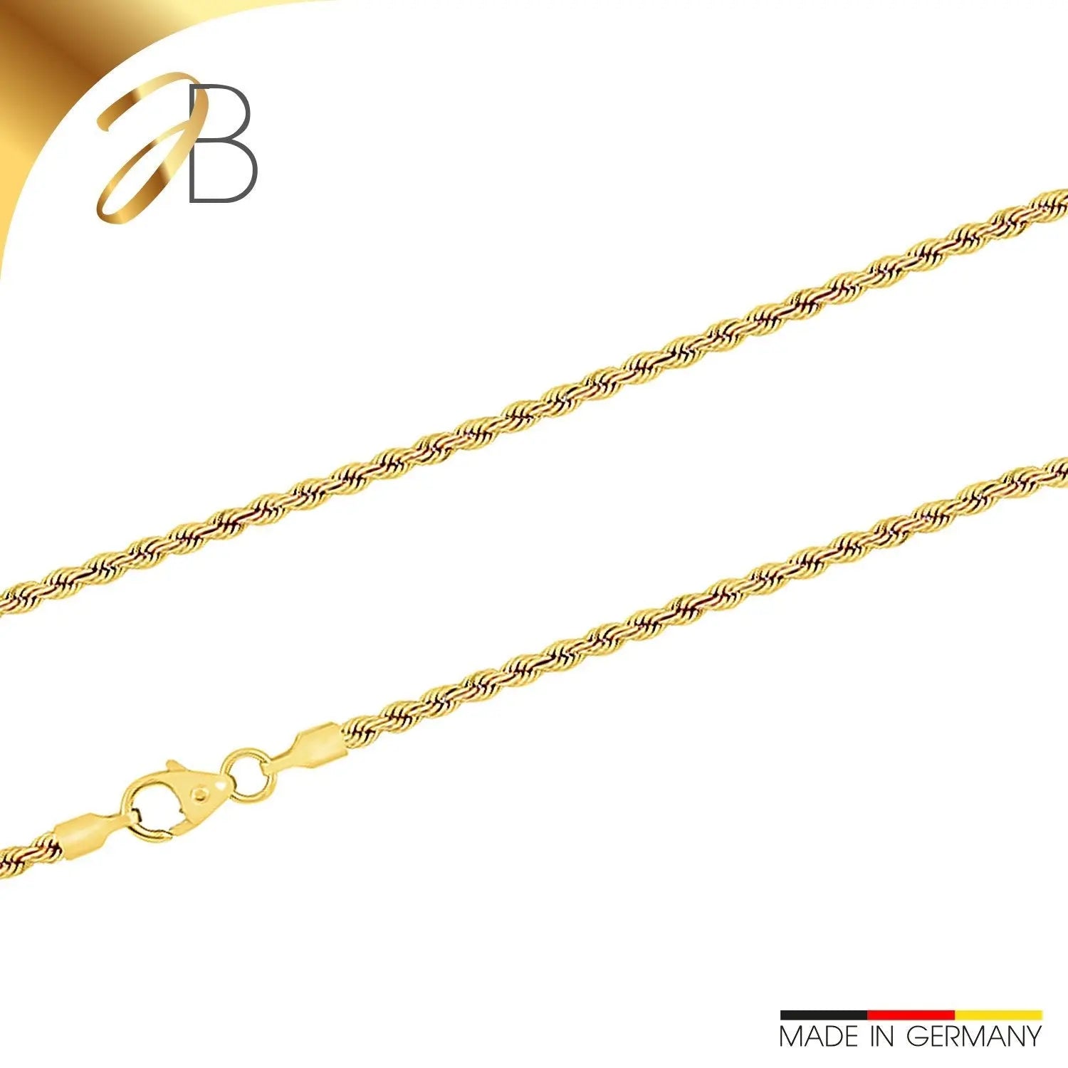 Kordelkette 2,1 mm 375er Gold 18398977