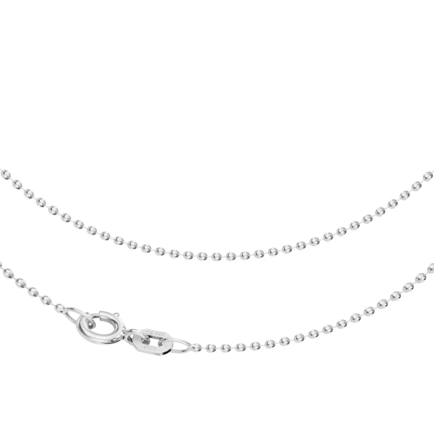 Kugelkette 1,2 MM 925er Silber 18411300