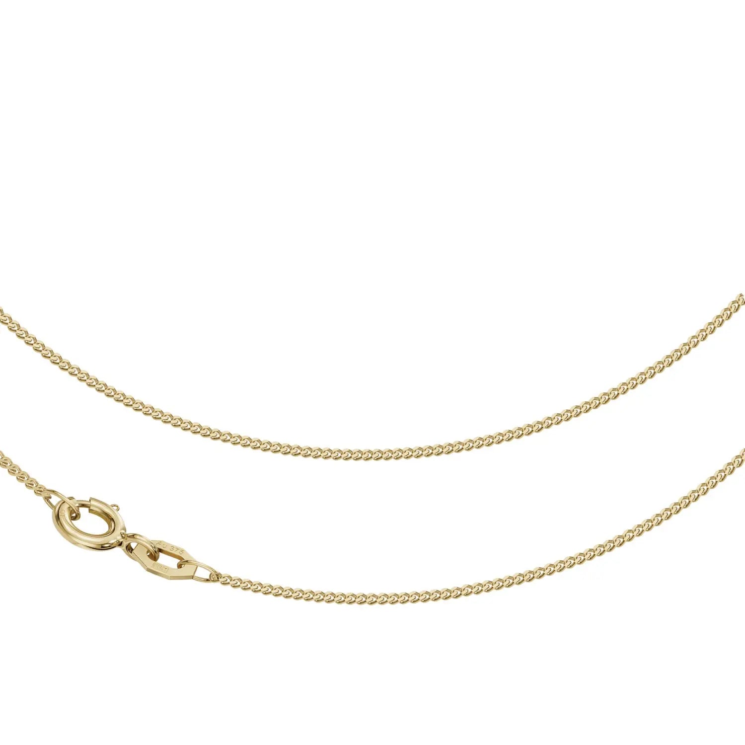 Panzerkette 1,1 mm 375er Gold 18398933