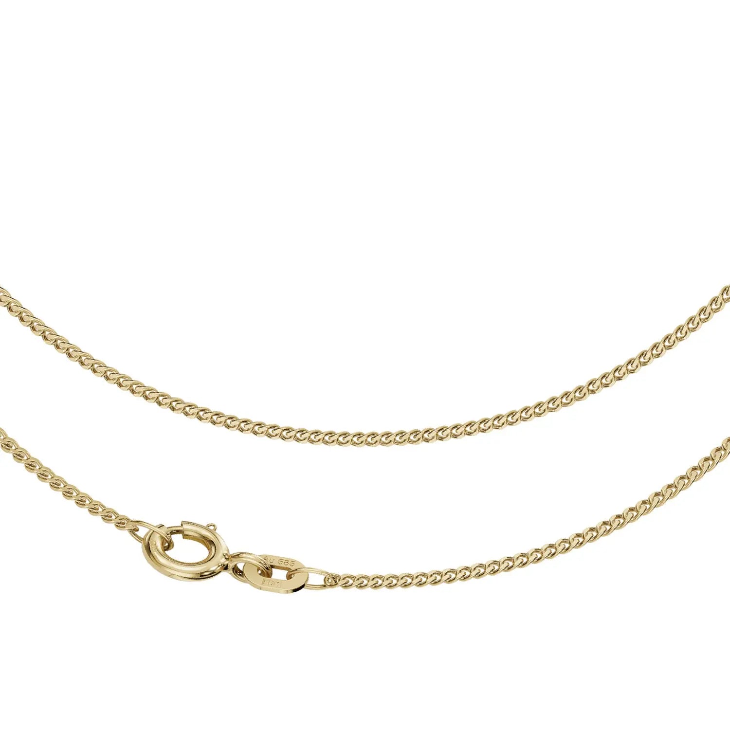 Panzerkette 1,2 mm 585er Gold 91599