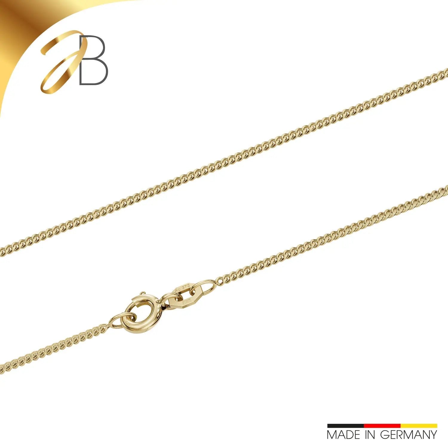 Panzerkette 1,4 mm 375er Gold 18399155