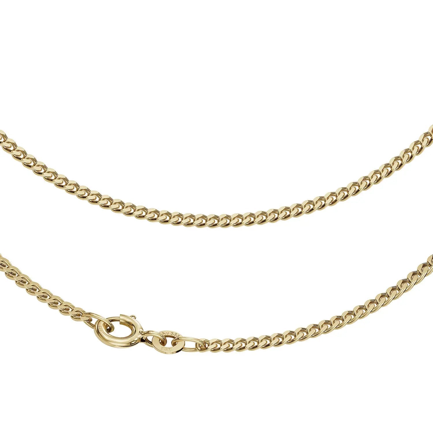 Panzerkette 2,1 mm 333er Gold 18411210