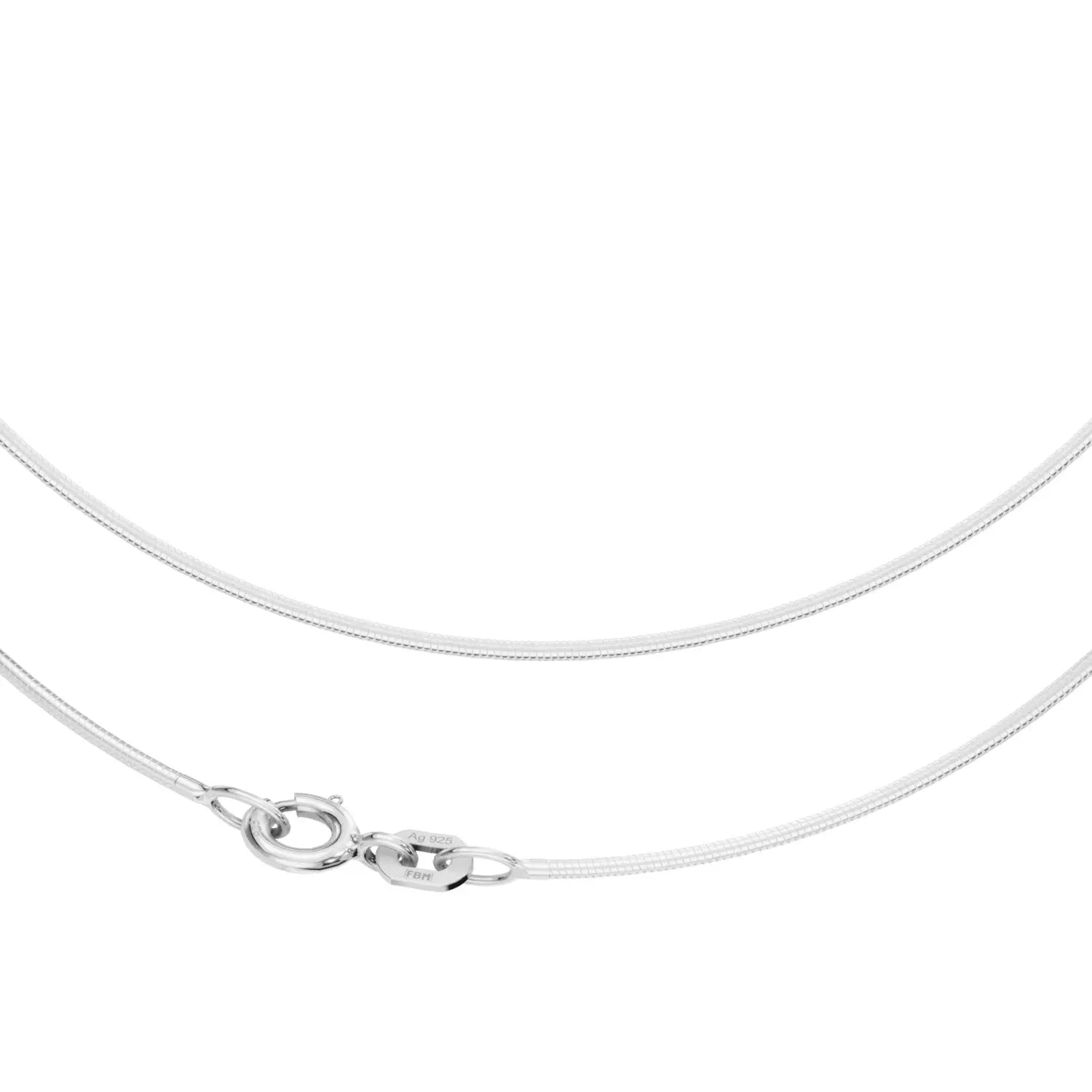 Schlangenkette 1,1 MM 925er Silber 18411630