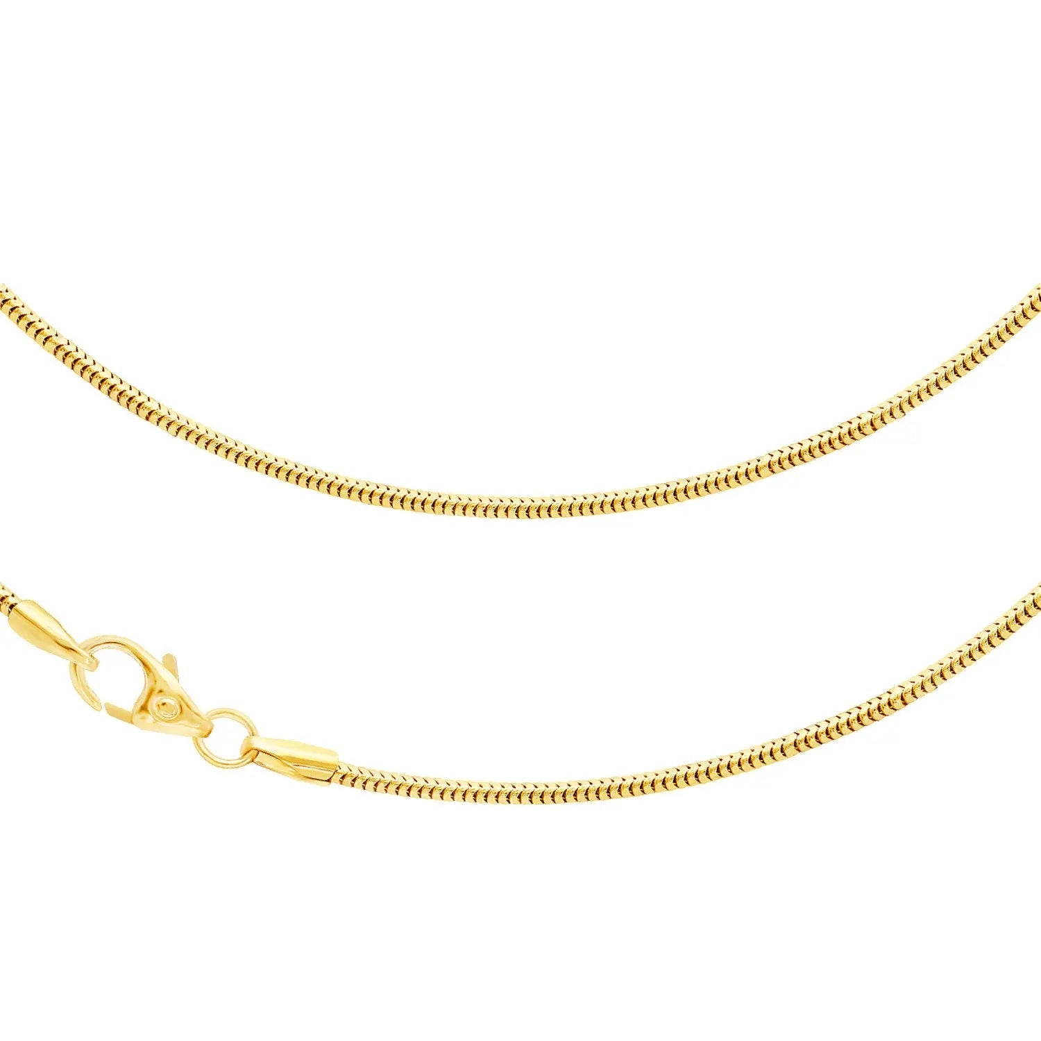 Schlangenkette 1,4 mm 585er Gold 908188