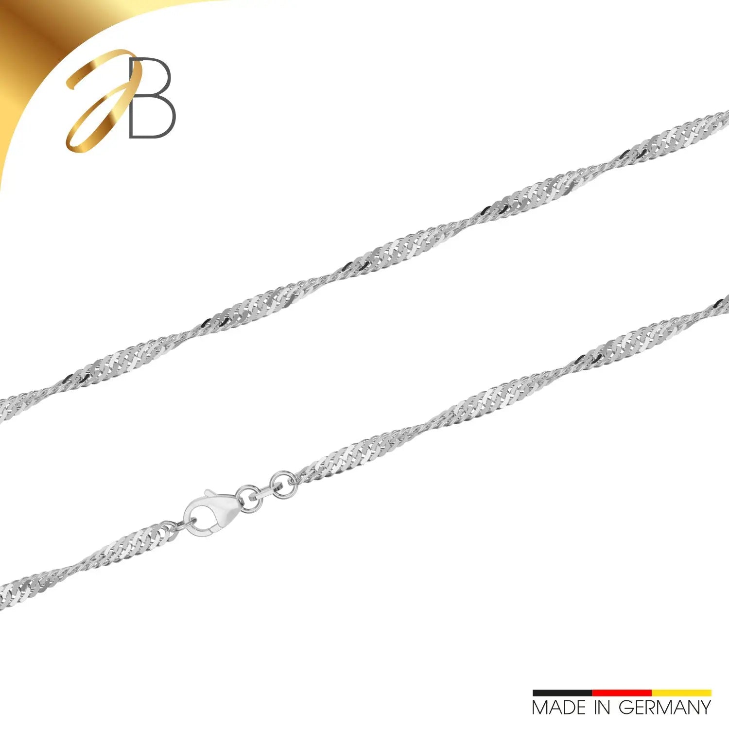 Singapurkette 2,9 MM 925er Silber 18411440