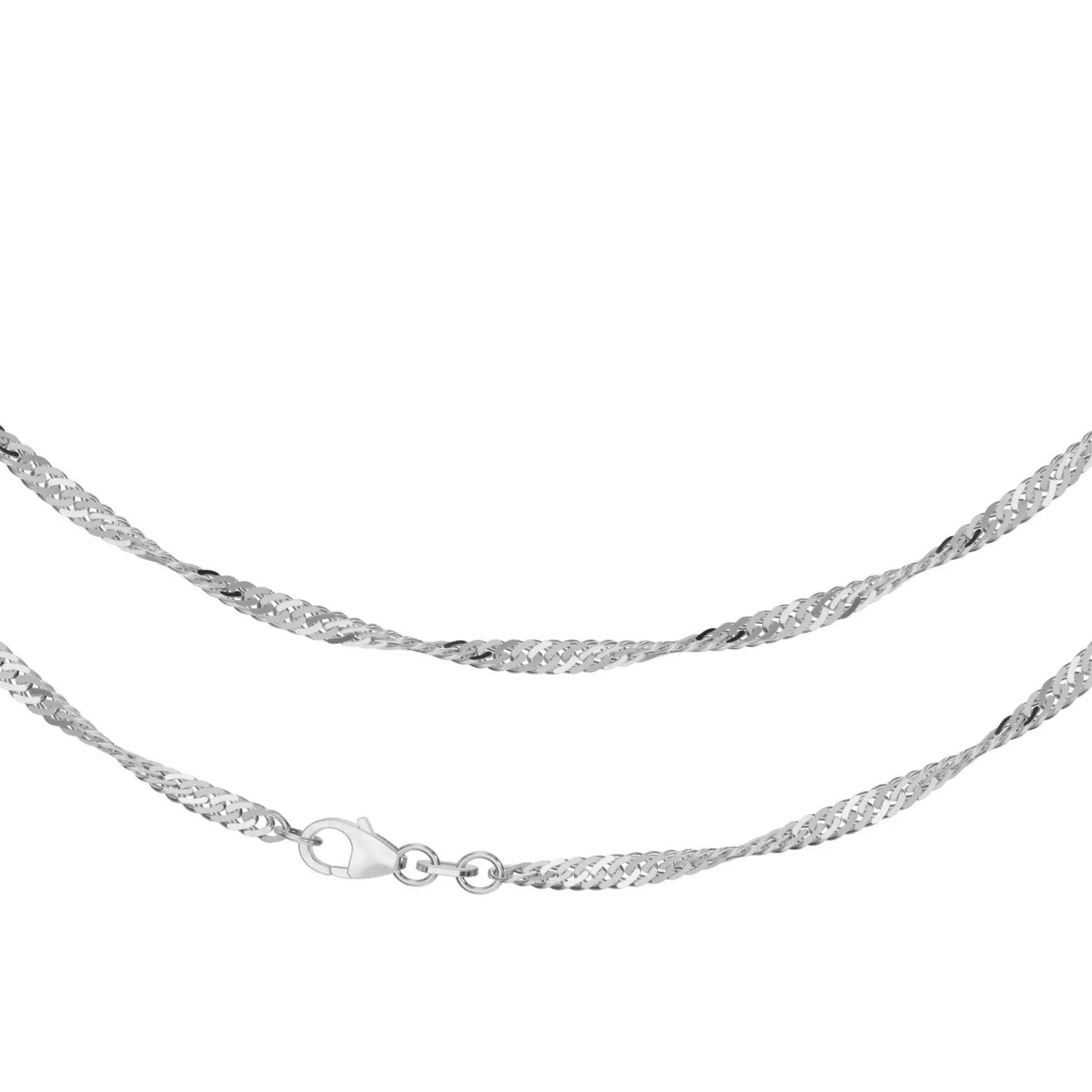 Singapurkette 2,9 MM 925er Silber 18411440