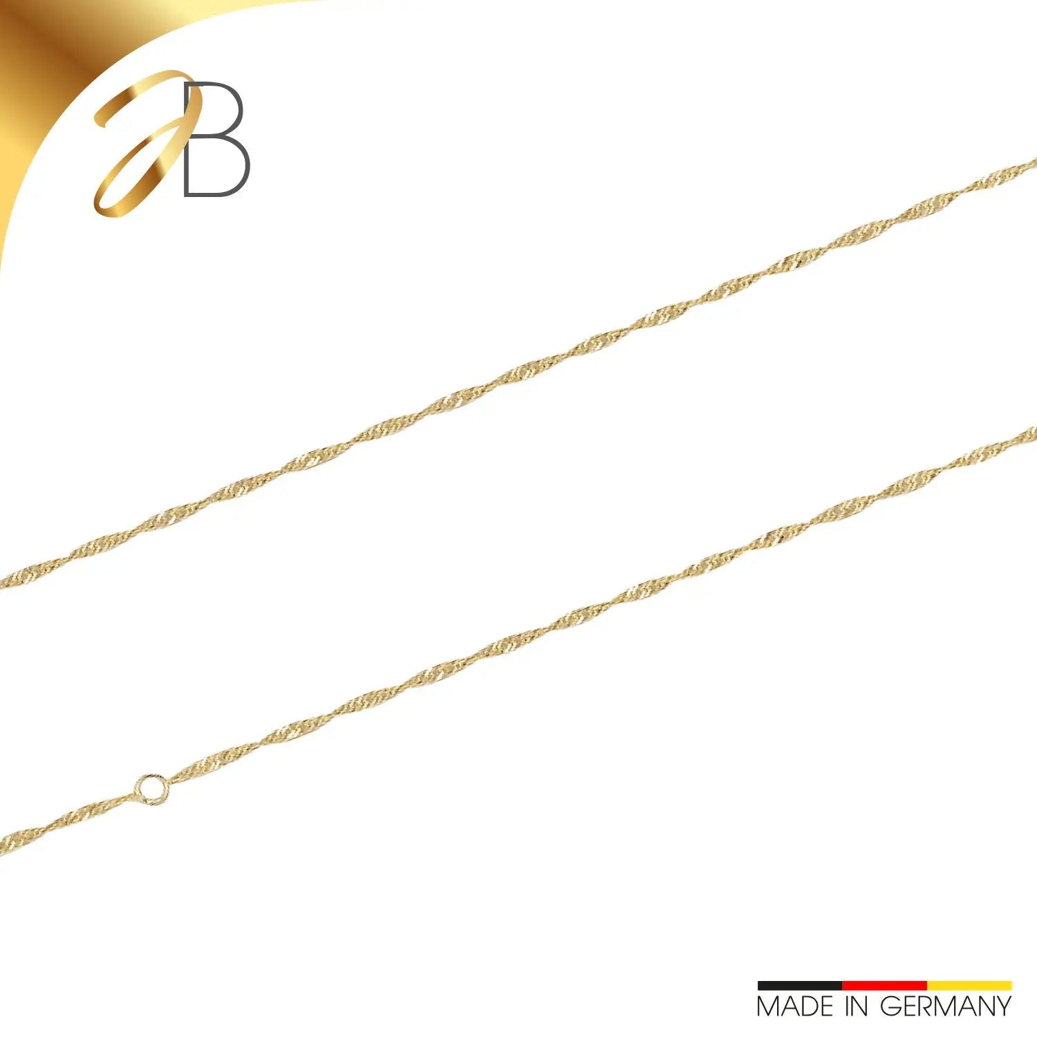 Singapurkette Fußkette 1,4 mm 333er Gold 18411190