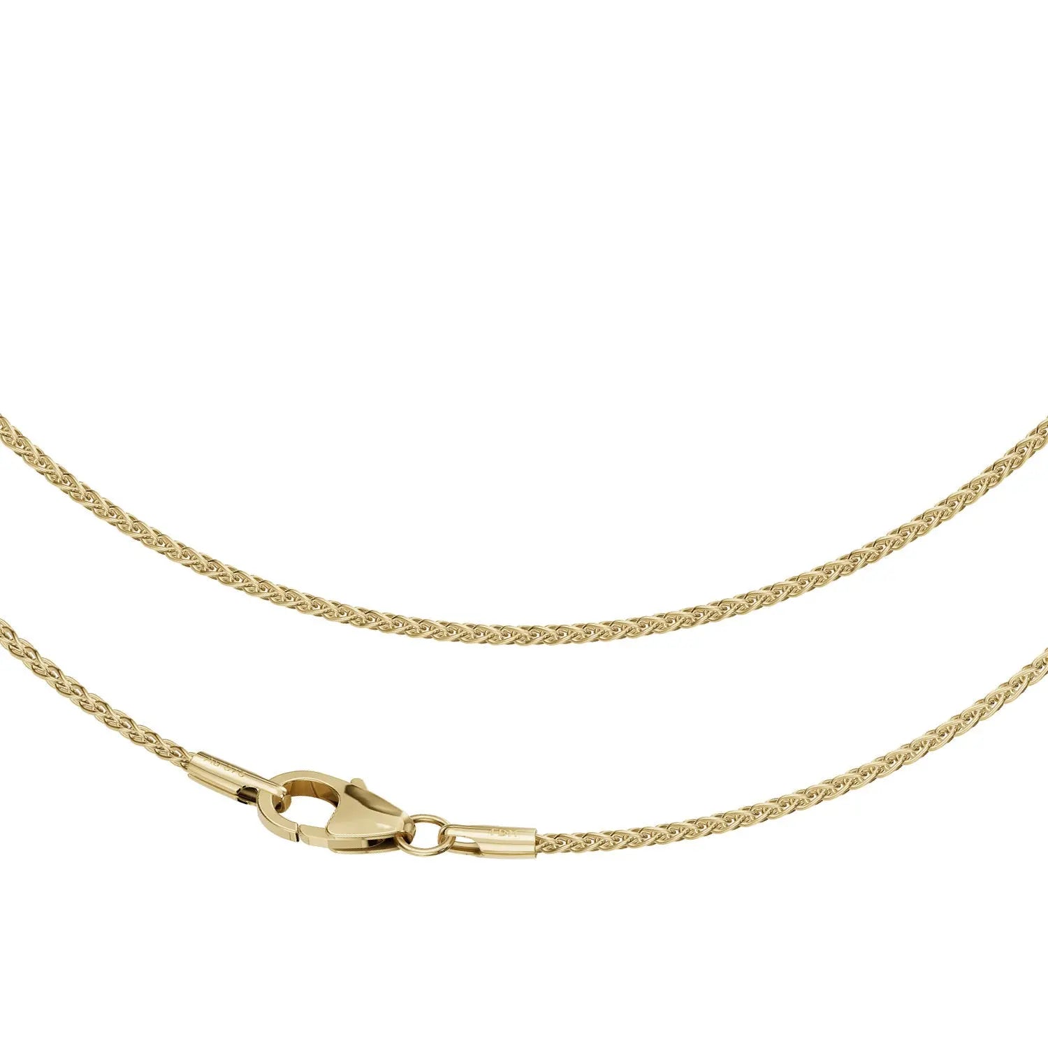 Zopfkette 1,3 mm 375er Gold 18399199