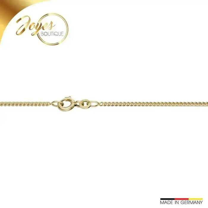 Goldkette kaufen: JB Edle Collier Panzerkette 333 - 8 Karat Gold 34 cm 1,7mm - Joyes Boutique