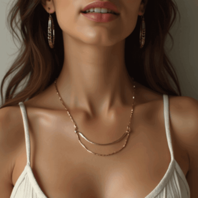 Edle Bingokette aus 585 – 14 Karat Gelbgold