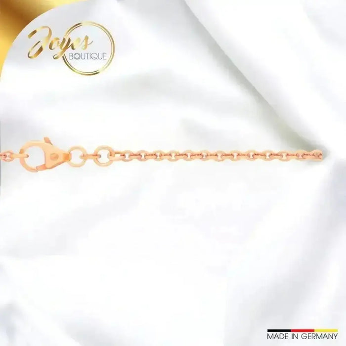 Diese elegante Goldkette kaufen - JB Collier Damen Ankerkette rund 2,0 mm Rotgold 585 - Joyes Boutique