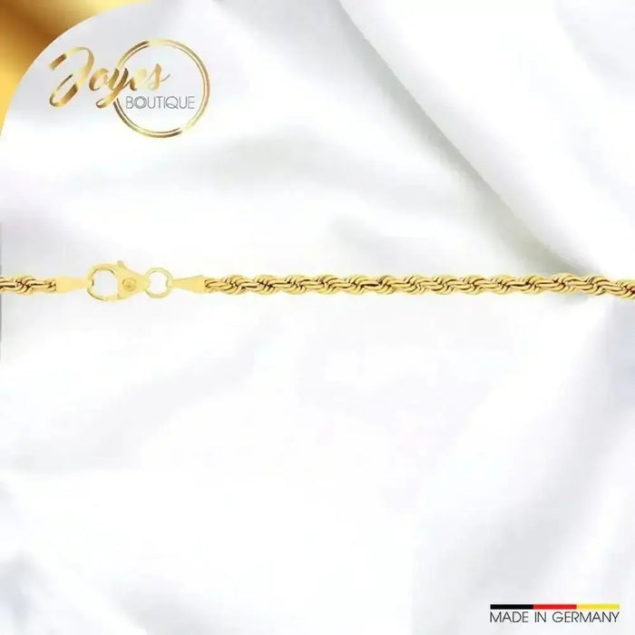 Goldarmband Männer Kordelkette hohl 2.7 mm 333 - 8 Karat kaufen - Joyes Boutique