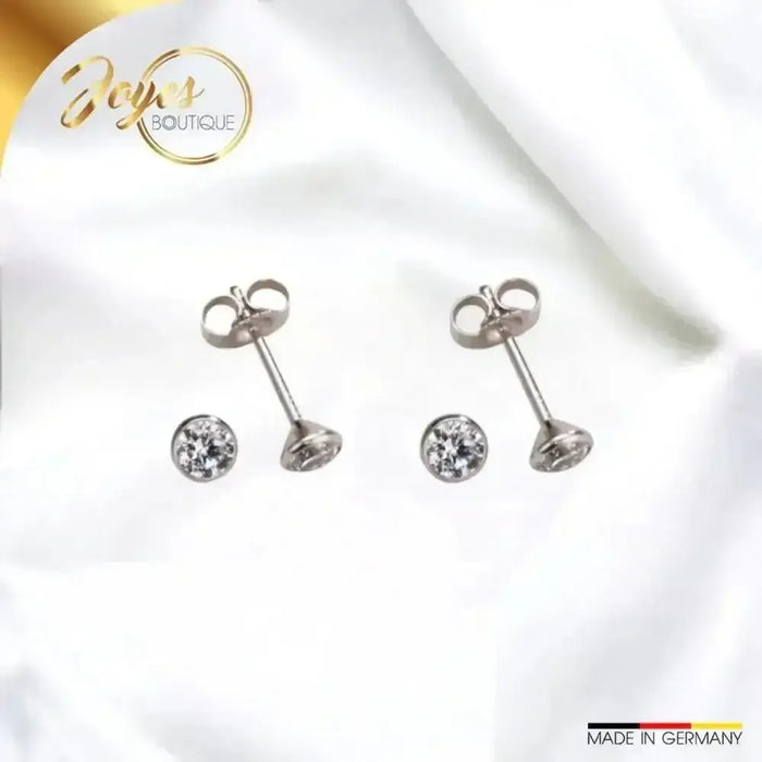 Creolen Ohrstecker in Weißgold: Zeitlose Eleganz und Vielseitigkeit - Joyes Boutique