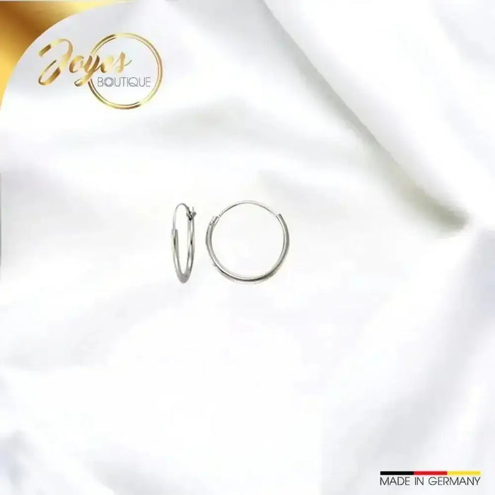 Was sind Creolen Ohrringe in Weißgold - Joyes Boutique