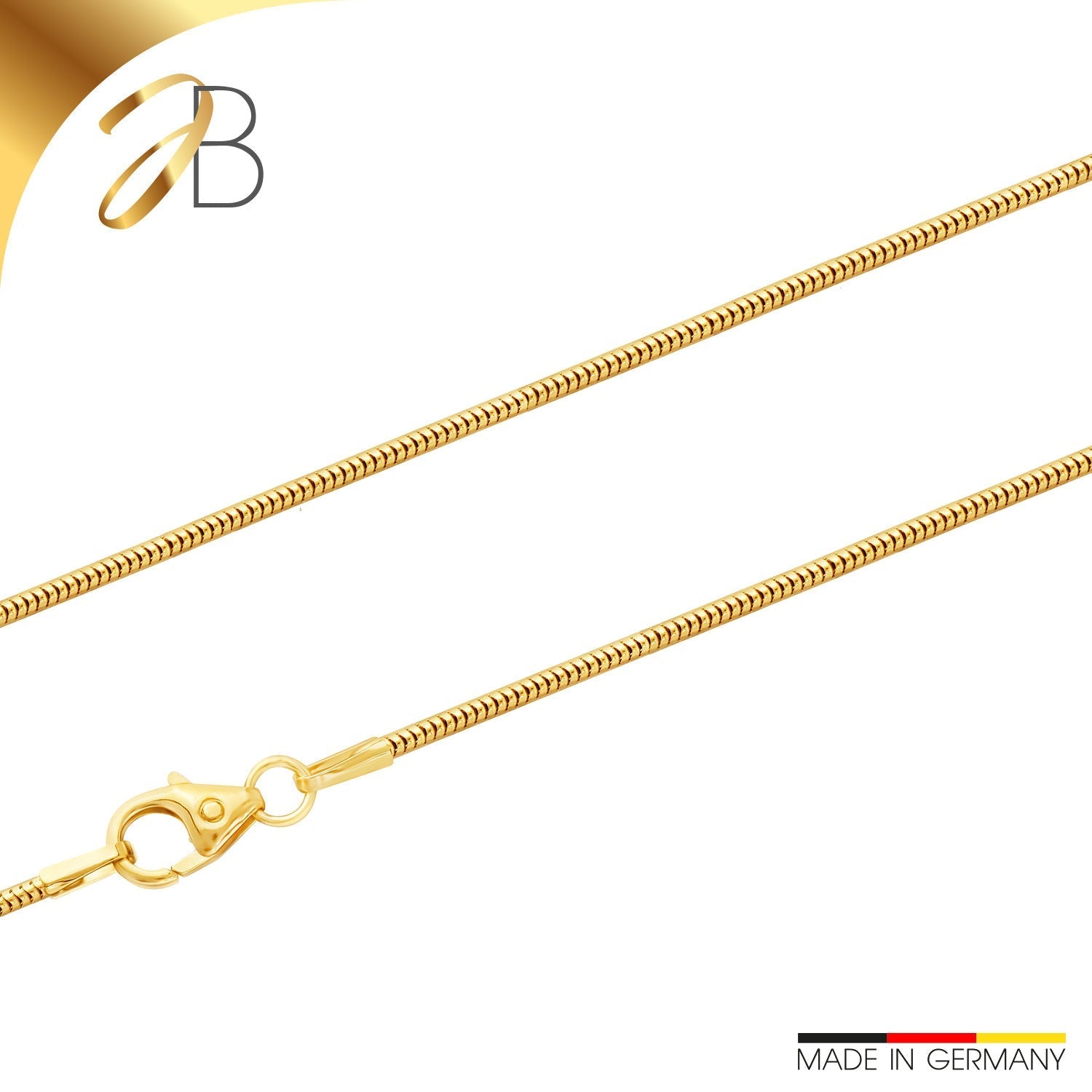 Goldarmband Damen kaufen: Goldarmband Ankerkette Diamantiert Bicolor 585 14 Kt - Joyes Boutique