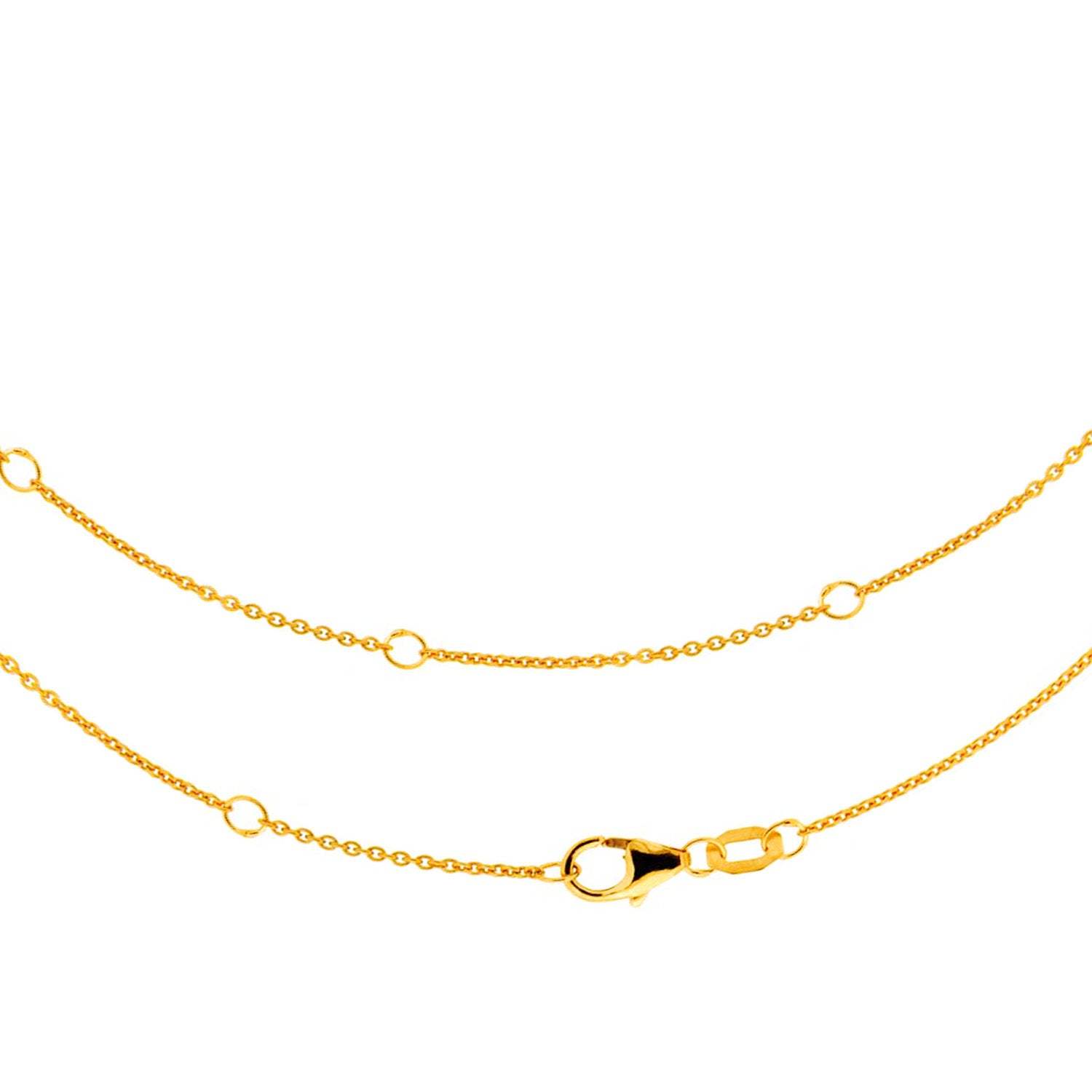 JB Edle Goldkette Ankerkette 585 14 K Gold 1,1 mm